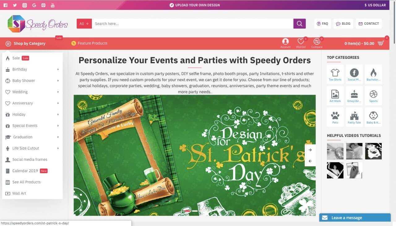 speedy orders